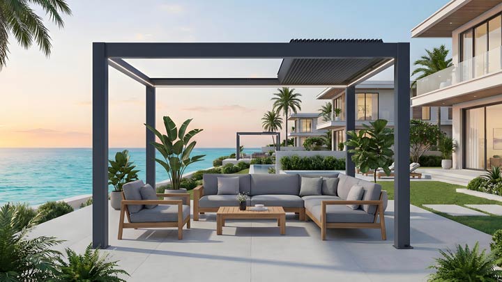 Retractable-Louvered-Pergola