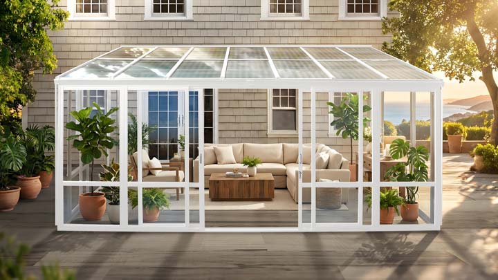 SUNROOM - Polycarbonate Roof