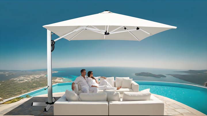 SPRING ROMA - Cantilever Umbrella​